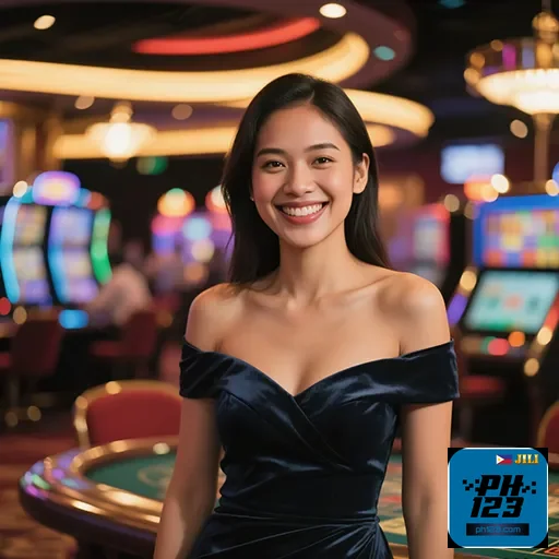 A vibrant online casino experience showcasing blackjack and roulette games - ph123